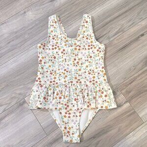 5T Gerber Modern Moments Floral One-Piece Swimsuit